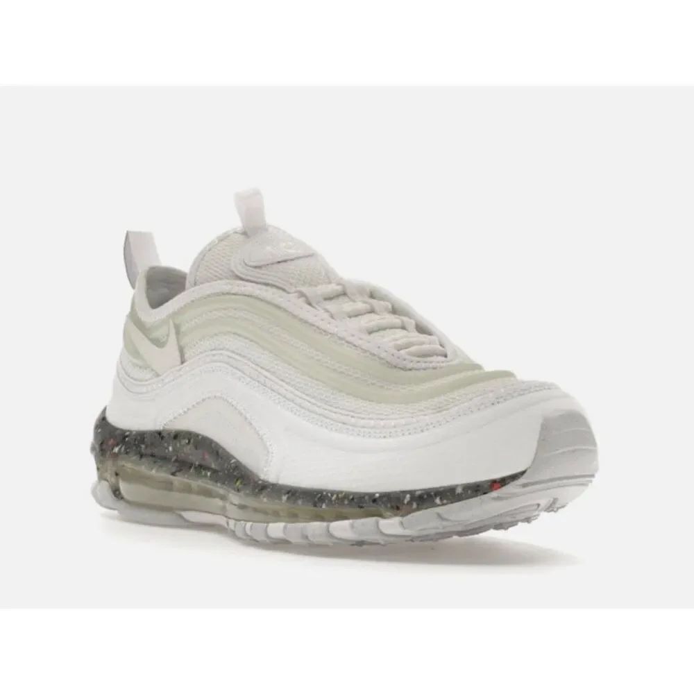 Nike AirMax 97 Terrascape triple white running sneakers size 8 women’s 6.5 men’s